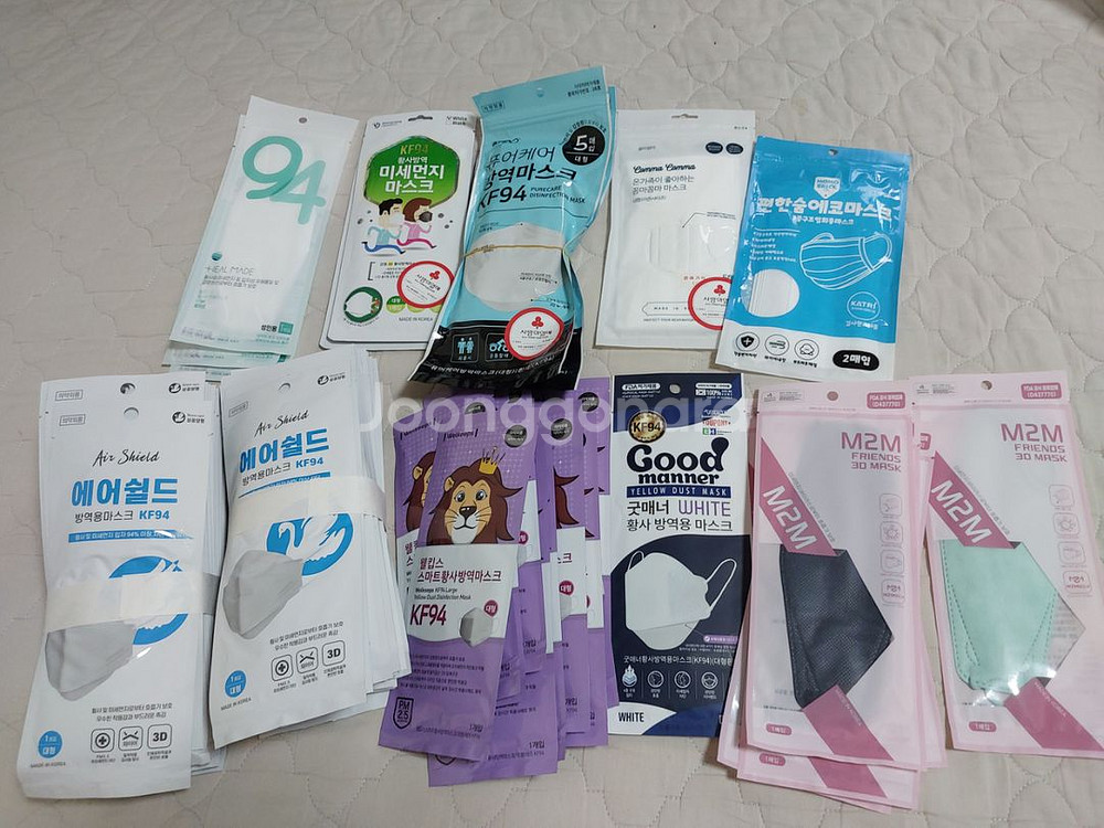 KF94 방역 마스크 새상품 70매--0