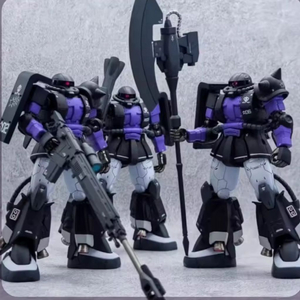 hg 고고 검은삼연성 자쿠 3기 세트