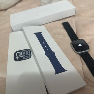애플워치10 46mm 실버 팝니다 효율100