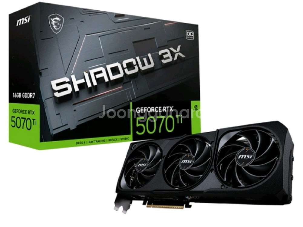 MSI RTX 5070Ti Shadow 3X--1