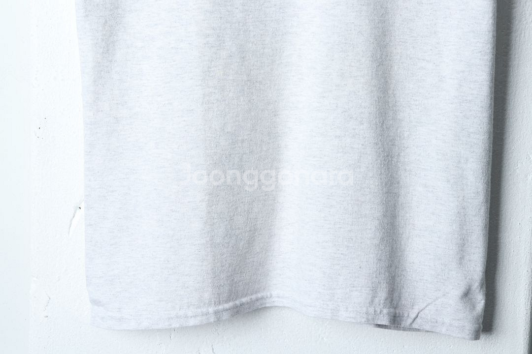 (S) 챔피온 반팔 티셔츠 오트밀 면 올드스쿨--3