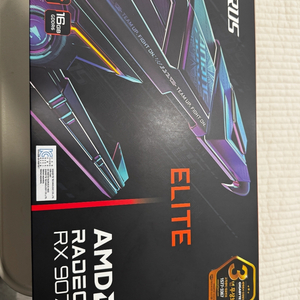 RX 9070xt 미개봉 미사용 제품 판매합니다