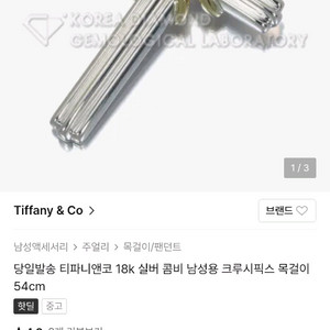 티파니 앤코 남성목걸이