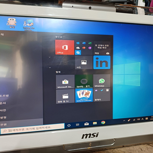 msi MS-A923 올인원 PC SSD 4GB