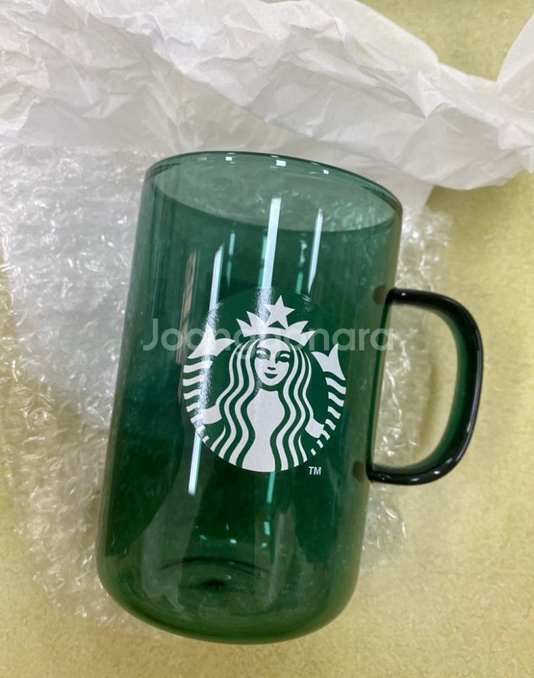 스타벅스 그린 사이렌 글라스 500ml--0