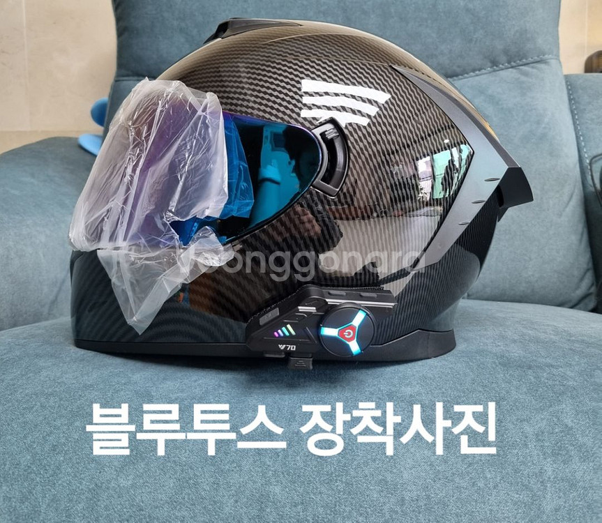 (폐업정리/즉시발송/무료배송) 카본패턴 오토바이 헬멧--9