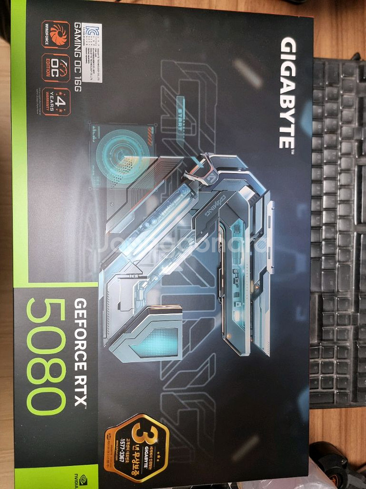기가바이트 RTX 5080 게이밍 OC 팝니다.--3