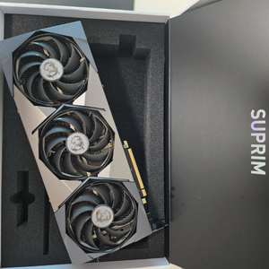 msi rtx3080 슈프림 그래픽카드 팝니다.