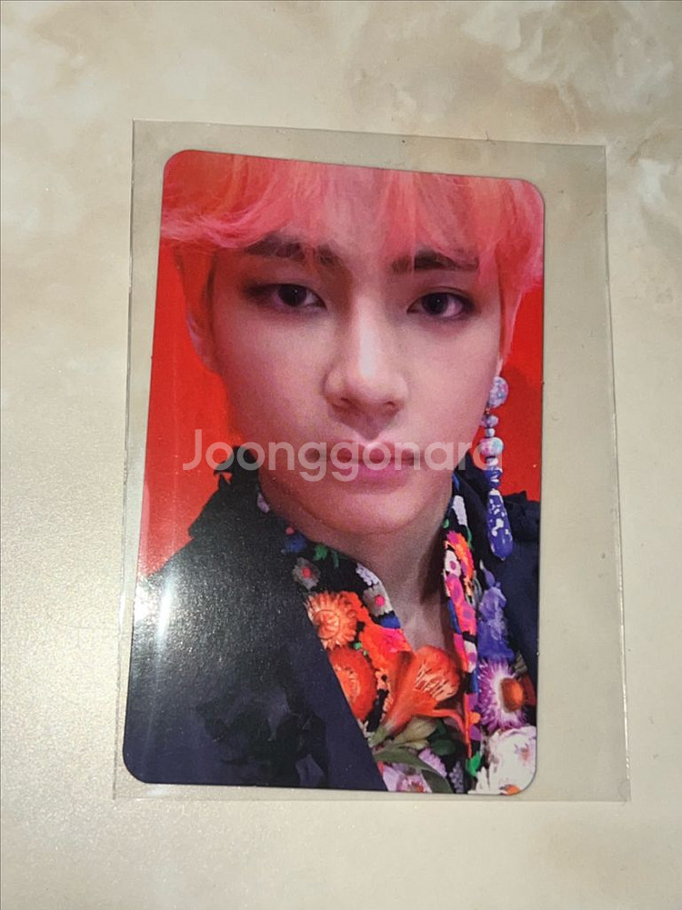 럽셀 뷔 태형 V BTS 포카 방탄 포토카드 팔아요--0