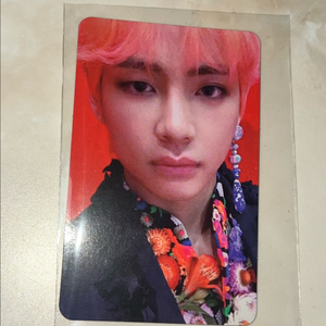 럽셀 뷔 태형 V BTS 포카 방탄 포토카드 팔아요
