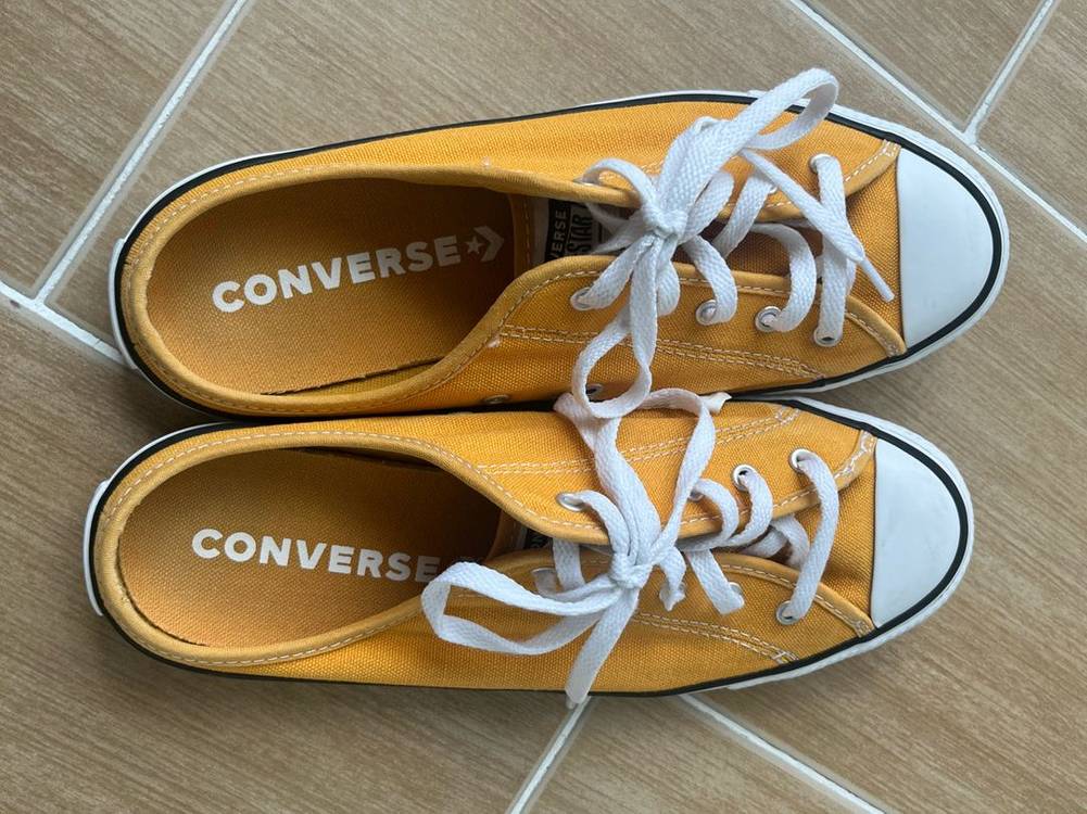 컨버스 뮬 운동화 옐로우 240--1