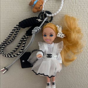 바비인형키링 가방참