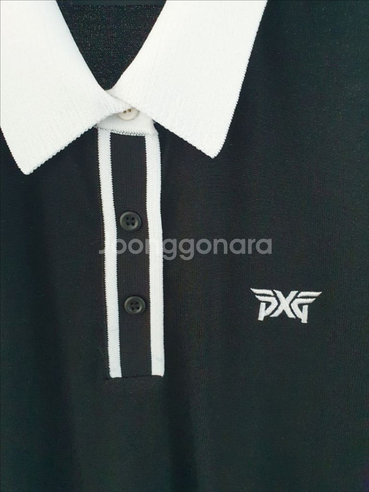 PXG 골프웨어 여성 썸머 테리 미들 슬리브 카라 니트--6