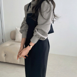 가내스라 클레어 원피스 블랙 S