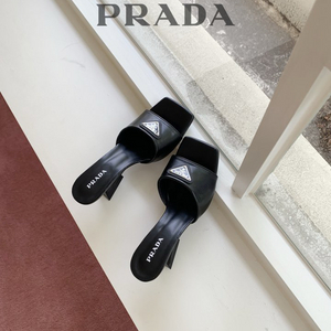 프땡 스퀘어 웨지 슬리퍼