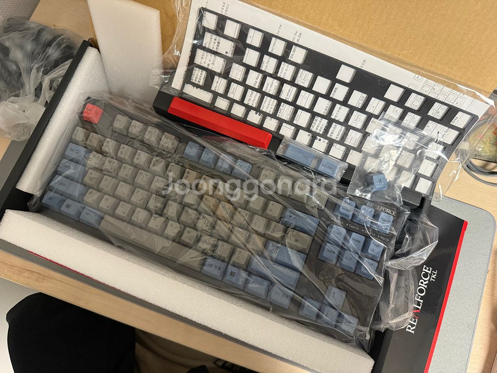 리얼포스 r2 tkl apc 저소음30g 한글+루프+키--1