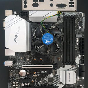 cpu i5 10400f 애즈락 b460m pro4