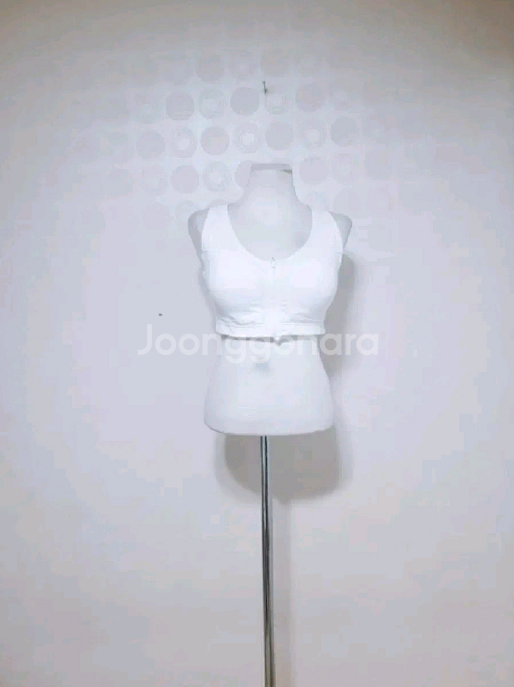 M/새것/스포츠브라/화이트스포츠브라/크롭브라/운동복--0
