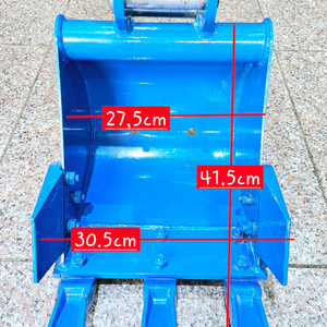 [쎈힘상사] 30cm 투스버켓 이빨바가지 농사용굴삭기