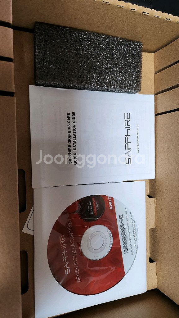 사파이어 RX570 4G 그래픽카드--4