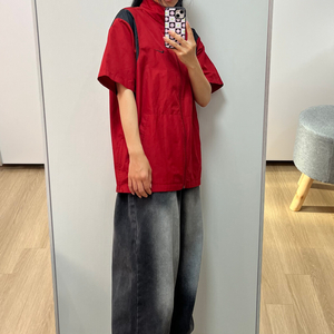 나이키 00's 올드스쿨 반팔 바람막이 자켓