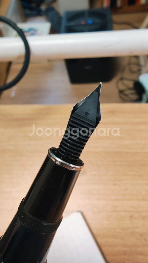 플래티넘 이즈모 우루시 아이테츠 이로 만년필--3