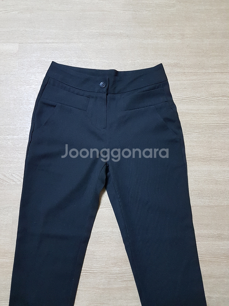 (여자정장바지) 기지바지 검정바지 여자옷 여자바지--1