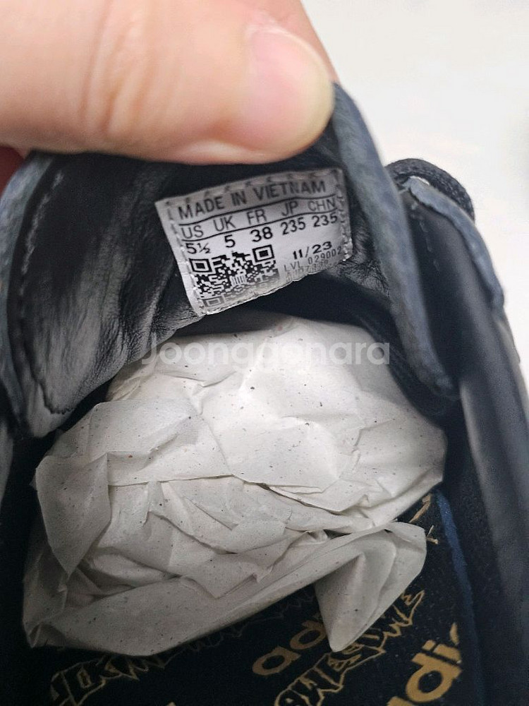 아디다스 퍼킹 어썸 삼바 코어 235 (240맞음)--5