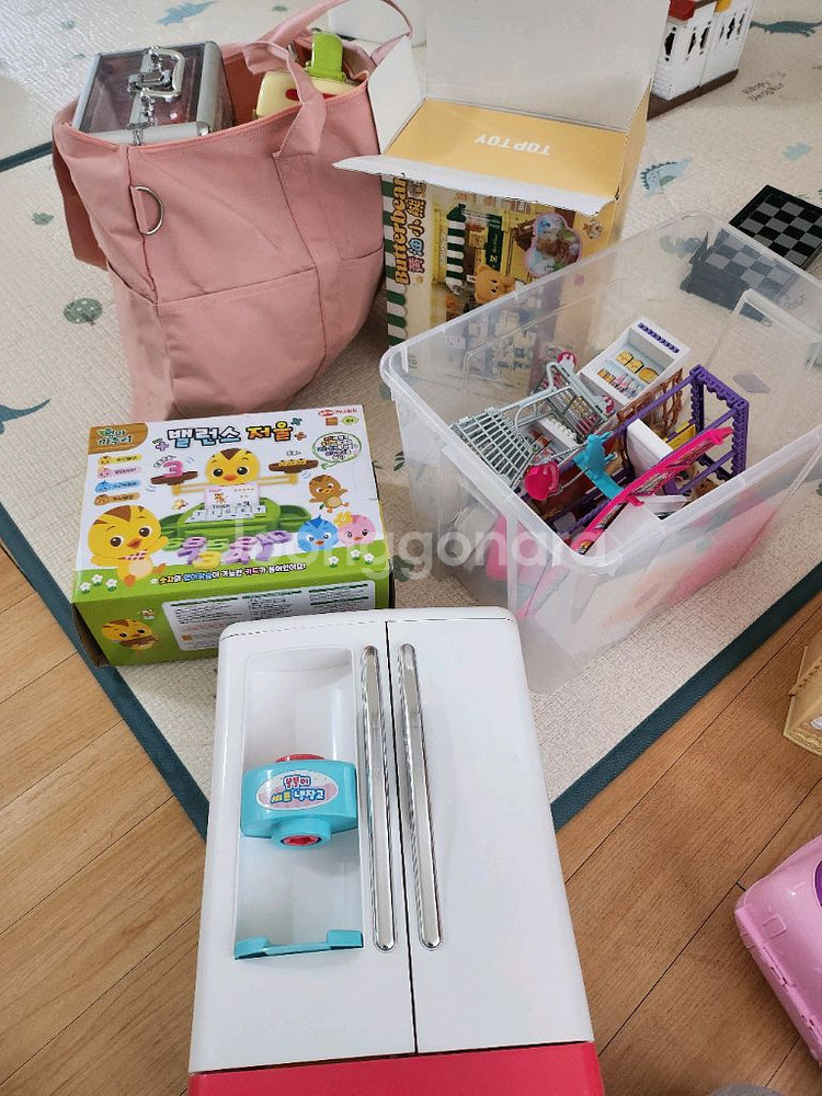 바비인형 티니핑마카롱가게,달님이구급차,엄마까투리밸런스놀--0