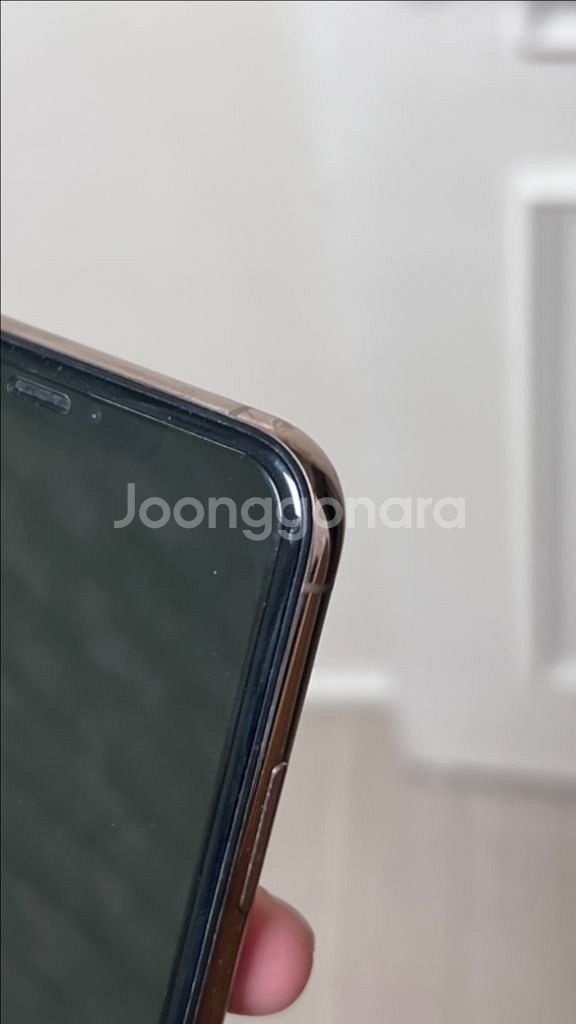 아이폰 xs max 골드 64 강화필름5개,케이스포함--8
