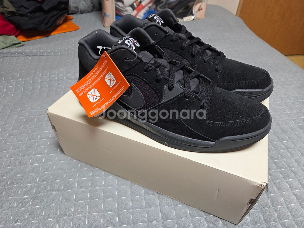 조던 스타디움 90 블랙 305mm(새상품)--1