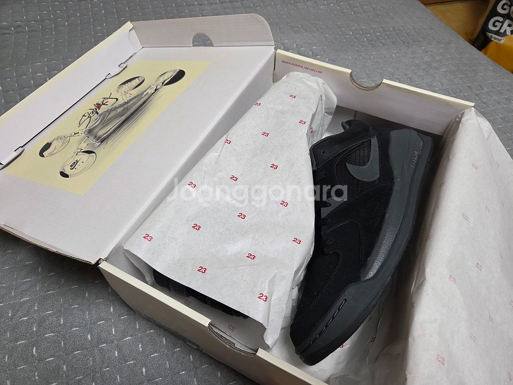 조던 스타디움 90 블랙 305mm(새상품)--4