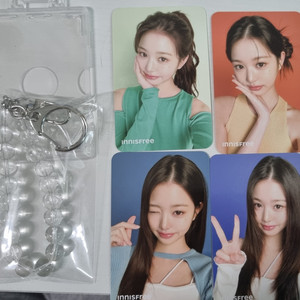 이니스프리 장원영 포토카드 홀더세트