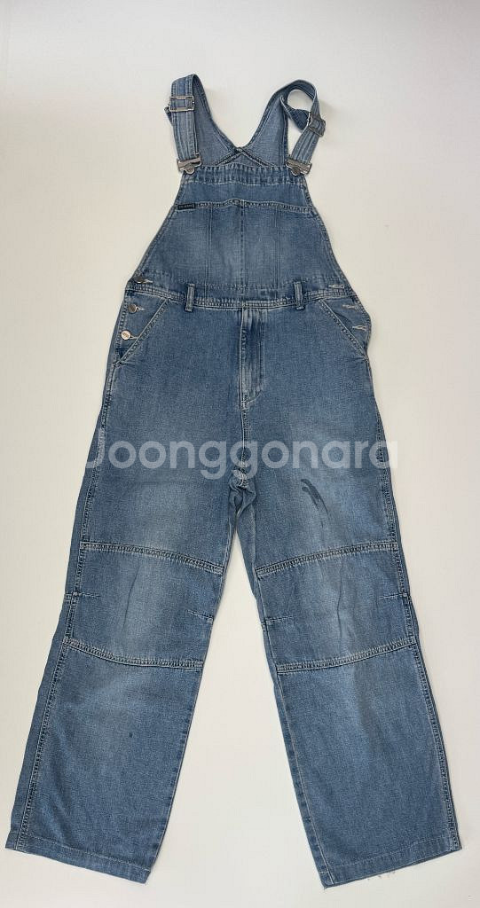 LEE 올드스쿨 데님 카펜더 오버롤--0