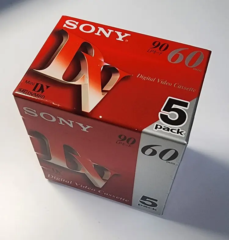 SONY 비디오캠 mini 6mm 카세트 테이프,택포 이미지