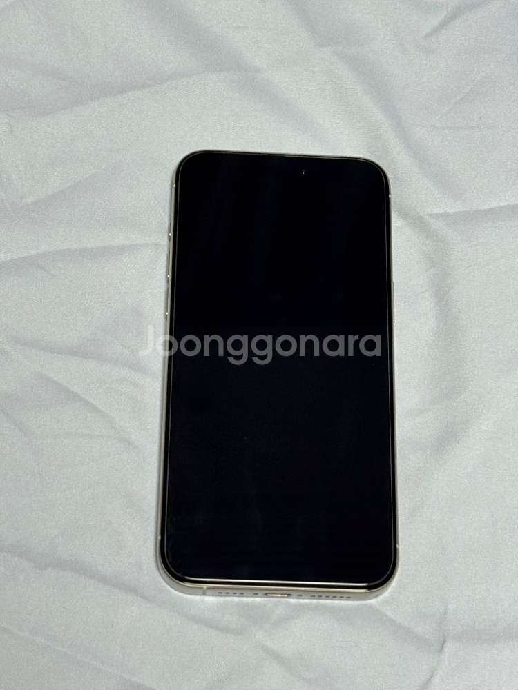 아이폰15promax 256기가 화이트--0