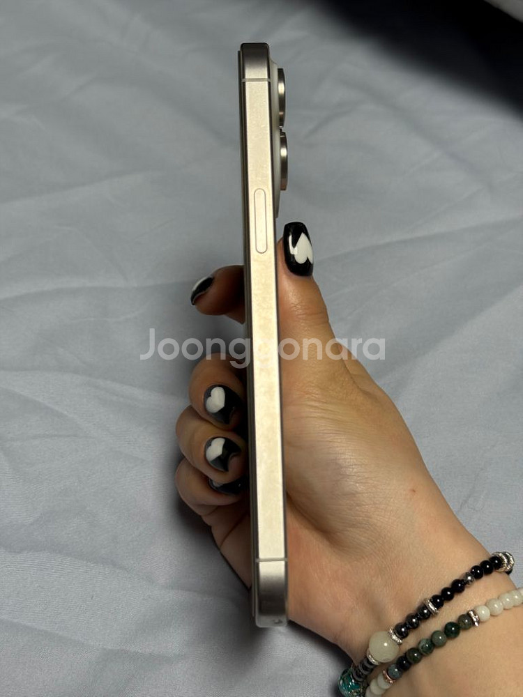 아이폰15promax 256기가 화이트--4