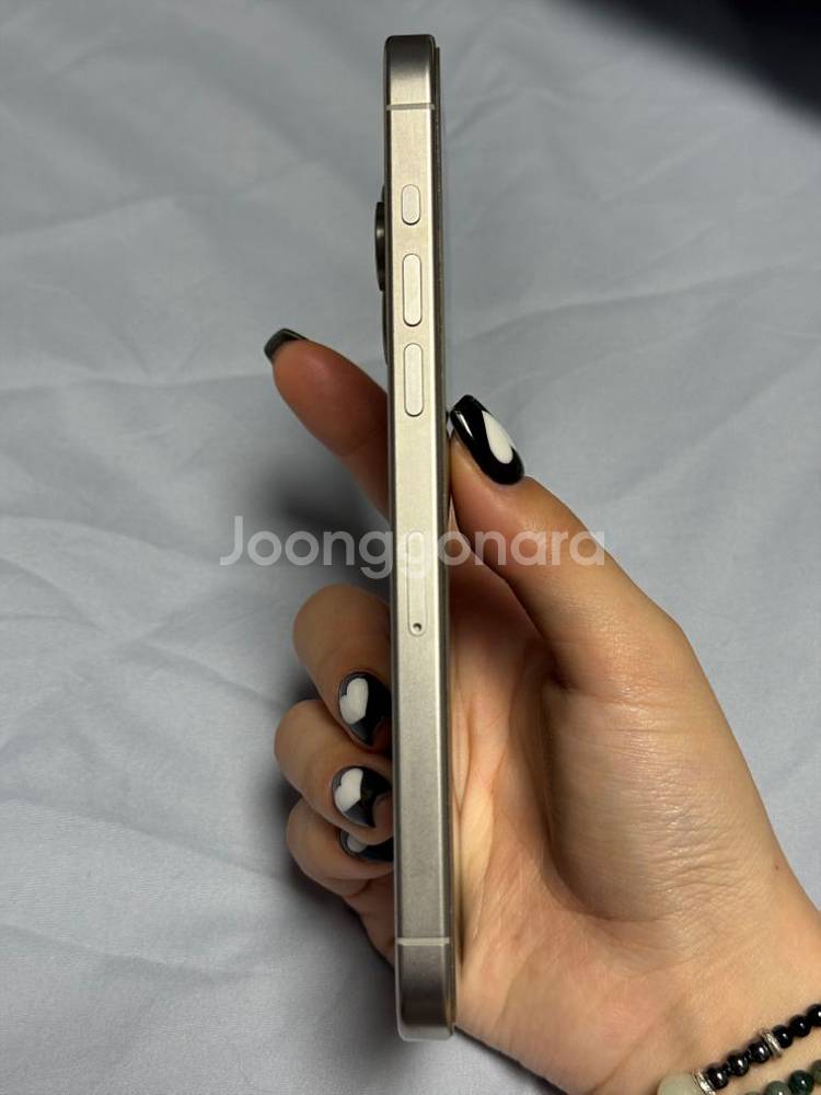 아이폰15promax 256기가 화이트--6