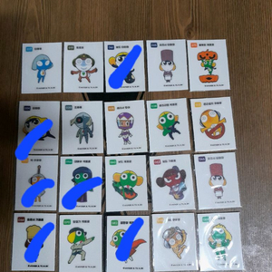 무료배송 케로로 띠부씰 3개 선택 띠부띠부씰