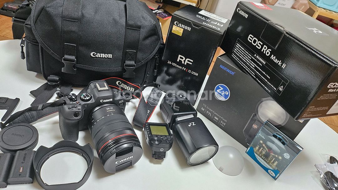R6mark2 , Rf24-105, neewer z2--0