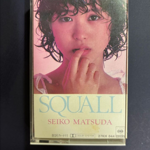 마츠다세이코 squall 카세트 (푸른산호초 포함)
