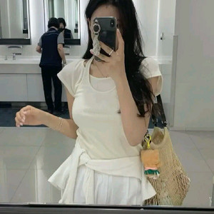리즈더위시 리즈 썸머레이어드 티 화이트