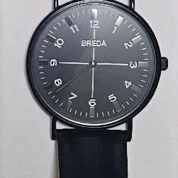 브레다 시계 올 블랙 BREDA