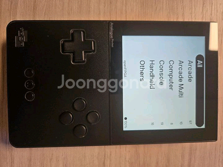 아날로그포켓 블랙+ 독 팝니다--0