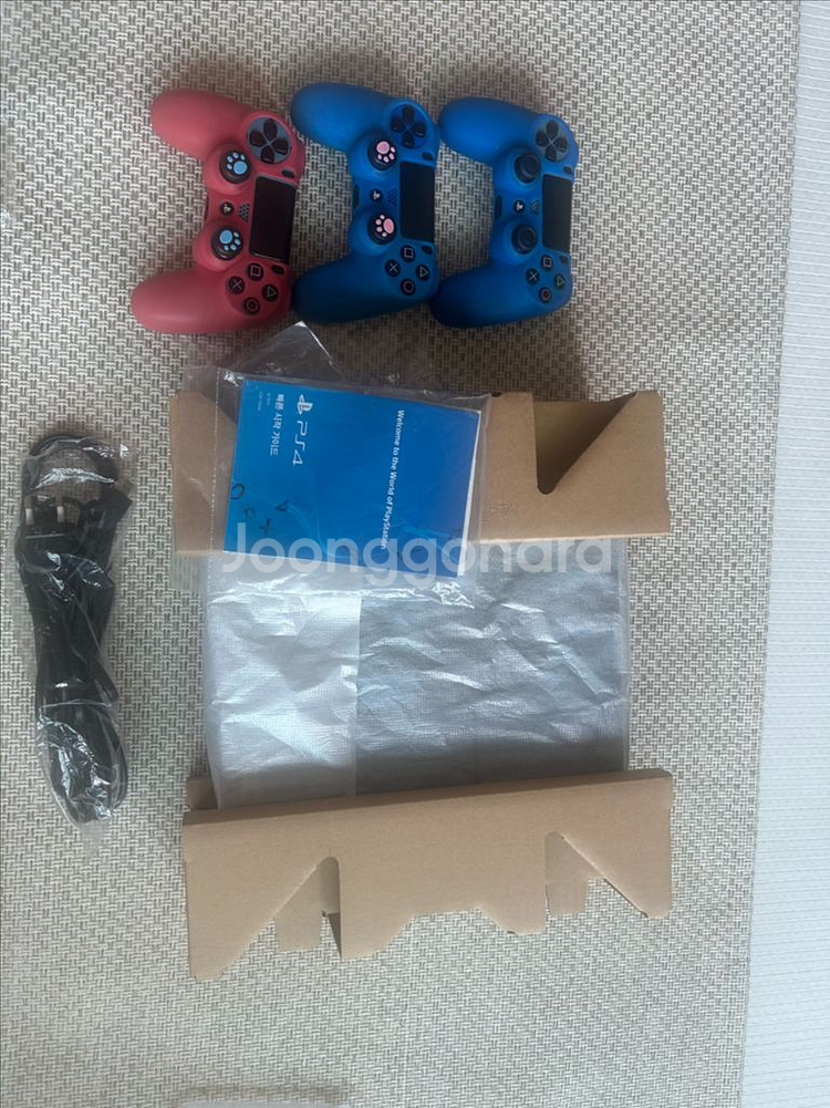ps4 언챠티드4 콘솔셋--3