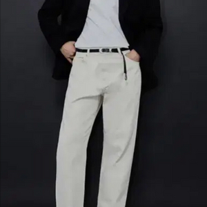 오더플리즈(오더아카이브) 내츄럴 데님핏 크림진 30