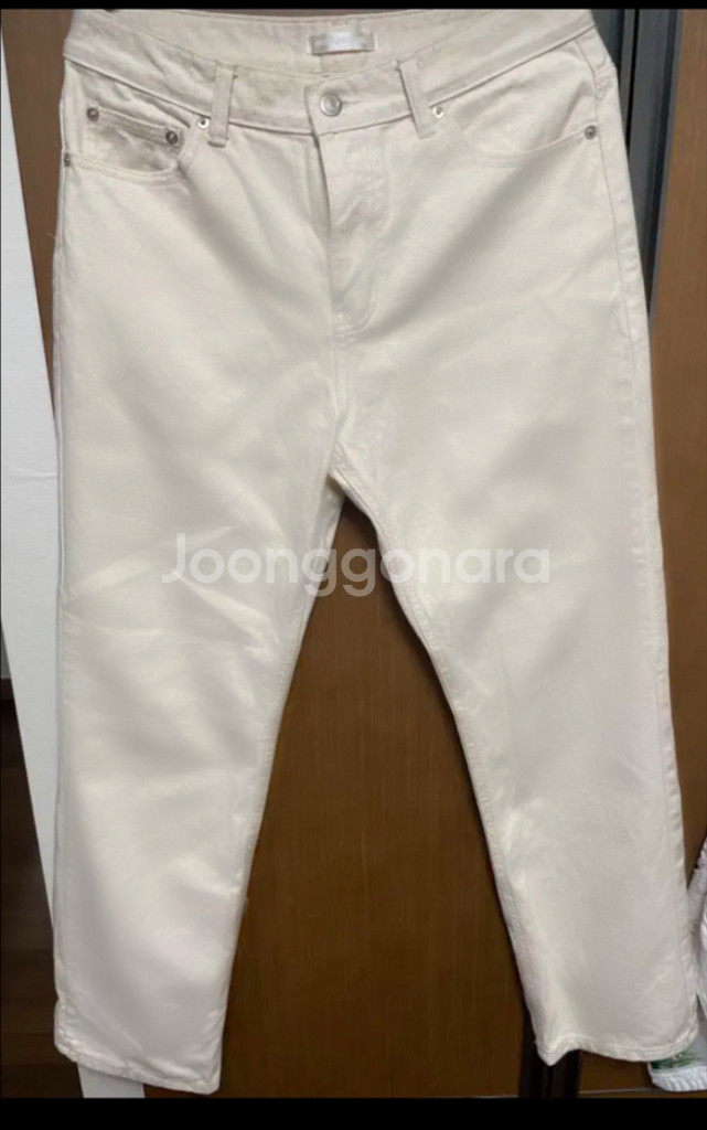 오더플리즈(오더아카이브) 내츄럴 데님핏 크림진 30--1