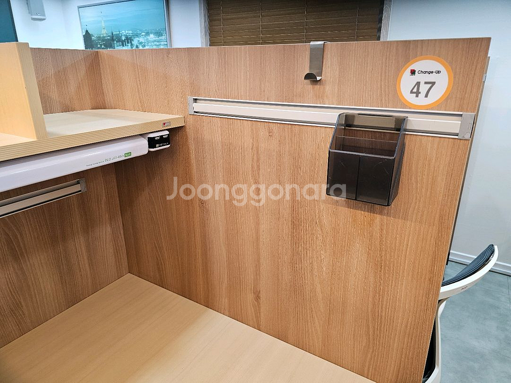 한샘퍼시스맞춤 제작 독서실책상--1