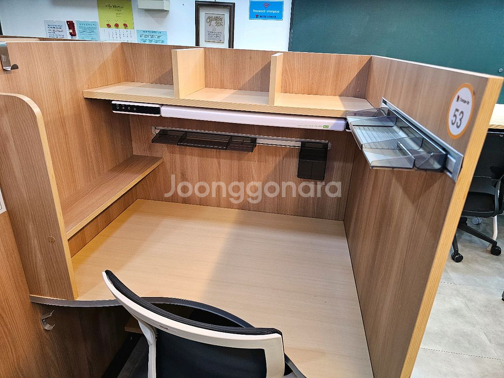 한샘퍼시스맞춤 제작 독서실책상--3