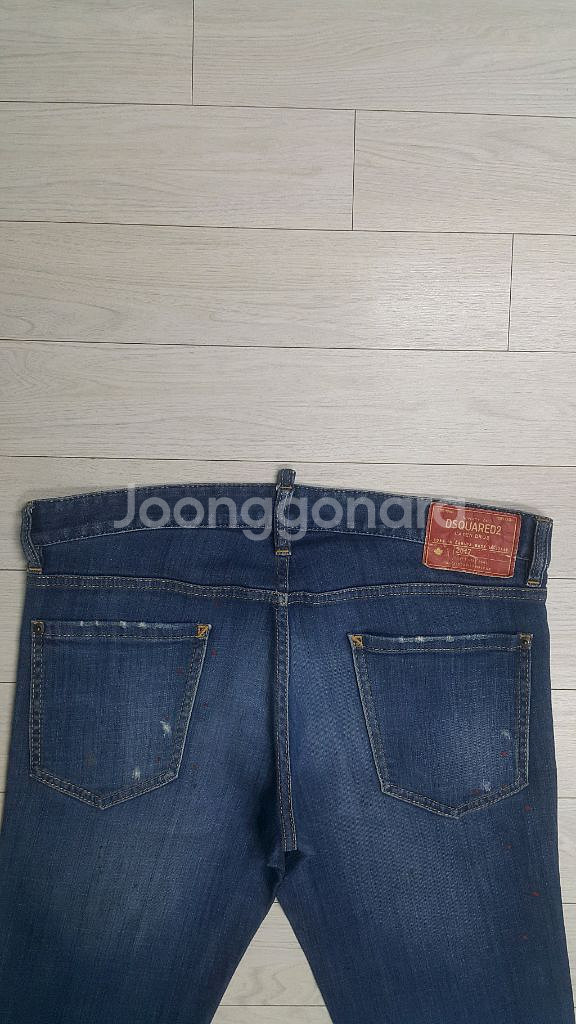 디스퀘어드2 정품(사방스판) 여름청바지 34인치--8